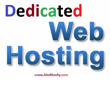 Dedicated web hosting