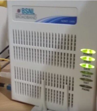 BSNL FTTH equipment