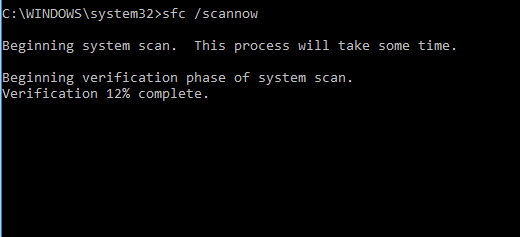 sfc-system-file-checker-command