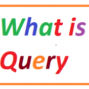 What is query in hindi