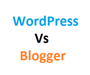 wordpress vs blogger